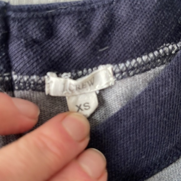 J. Crew sweatshirt dress, size XS. - Picture 2 of 10